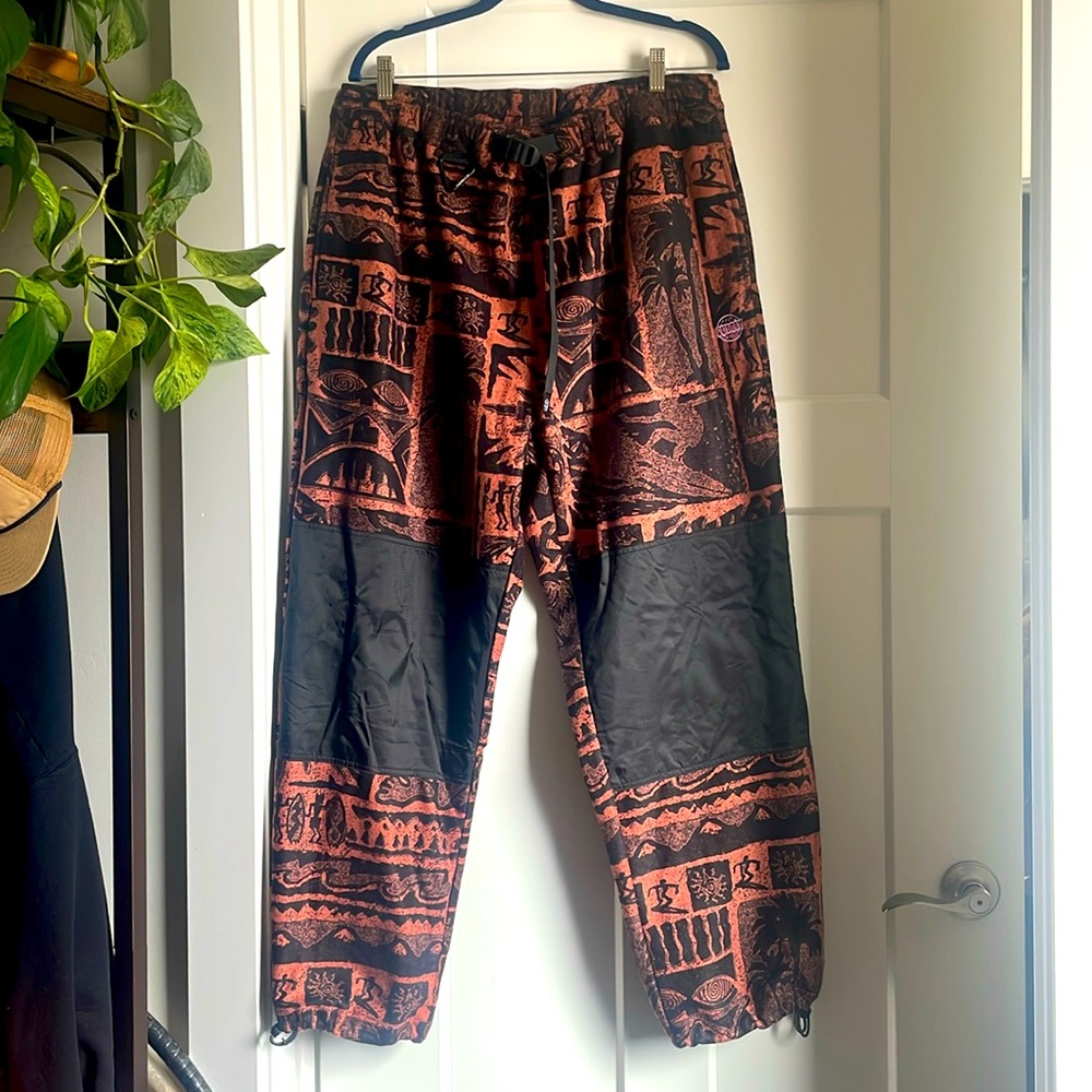RARE NWT funky tribe fleece joggers